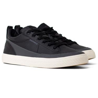 Imagem de Tênis Masculino Aramis Casual Wave Step Couro Legítimo Cadarço Confort