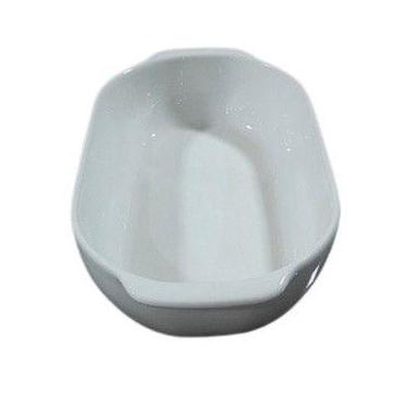 Imagem de Travessa Refratária Oval - Porcelana Branca e Off White - (LxCxA) 15CM