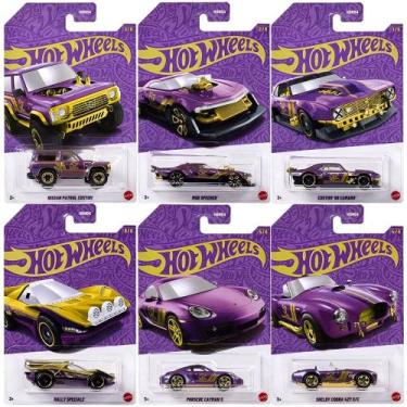 Imagem de Set Hot Wheels Pérola E Cromo Aniversário 57 Anos Hdh54 1/64, Metal