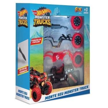 Imagem de Hot Wheels Monte Seu Monster Truck - Fun Brinquedos