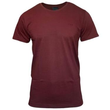 Imagem de Camiseta Masculina Básica Comfy Slim Colcci, Bordo sweet berry, GG