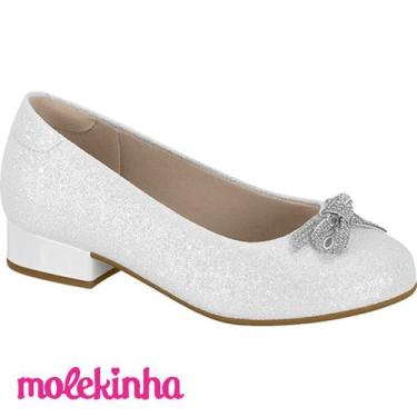 Imagem de Sapato Infantil Molekinha 2528113, Branco, 28
