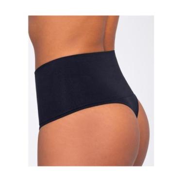 Imagem de Calcinha Redutora Fio Dental Loba Slim Lupo 41010-001, 9990, Preto, M