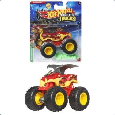 Imagem de Miniatura Hot Wheels Monster Trucks 1/64 Mattel Carrinho de Metal com 