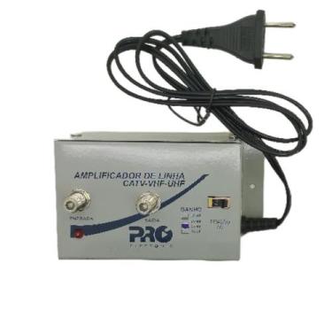 Imagem de Amplificador de Sinal para Antena Digital 30dB PQAL 3000 G3 bivolt - P