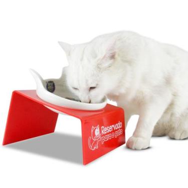 Imagem de Comedouro para Gatos Snack Cat - Vermelho - CatMyPet