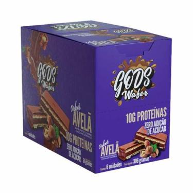 Imagem de Gods Wafer - 6 Unidades de 51g Avelã - Canibal