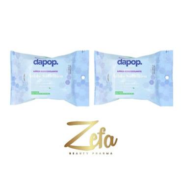 Imagem de Kit 02 Lenço Demaquilante E Limpeza Ácido Salicílico - Dapop