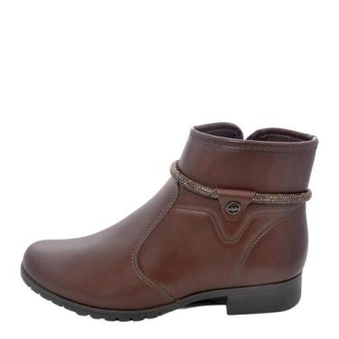 Imagem de Bota Feminina Dakota Cano Baixo REF: D-2182, Cafe, 36