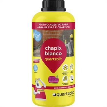 Imagem de Chapisco 1L Para Concreto E Alvenaria Quartzolit