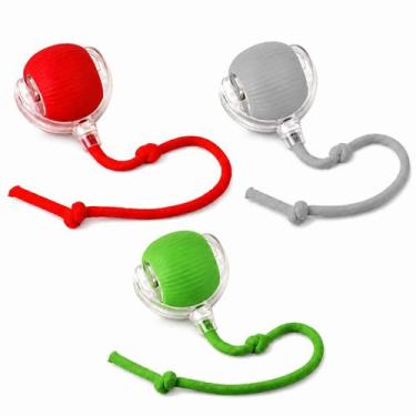 Imagem de Bolinha Interativa Inteligente Para Gato USB Recarregável LED Quantida