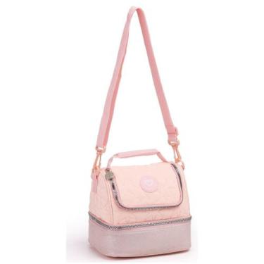 Imagem de Lancheira Térmica Transversal Teen Glitter Escolar Color Up - Seanite,