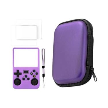 Imagem de Bolsa De Armazenamento Dura Para Console De Jogos R36S/R35XX, Estojo P