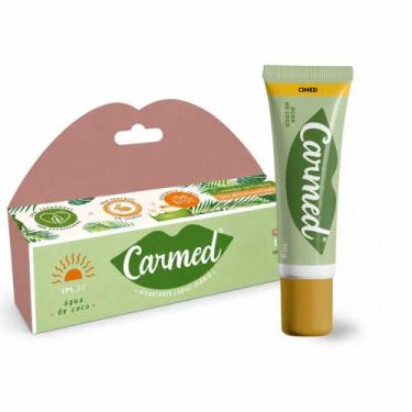 Imagem de Hidratante Labial Carmed Água de Coco com FPS 30 10g