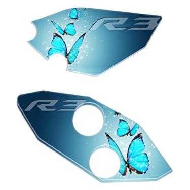 Imagem de Adesivo Protetor Pedaleira Compatível Yzf R3 2016 À 2020 Resinado