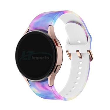Imagem de Pulseira Feminina Estampada LTIMPORTS, compativel com Galaxy Watch 6 - Galaxy Watch 5 - Galaxy Watch 4 (Tie-dye)