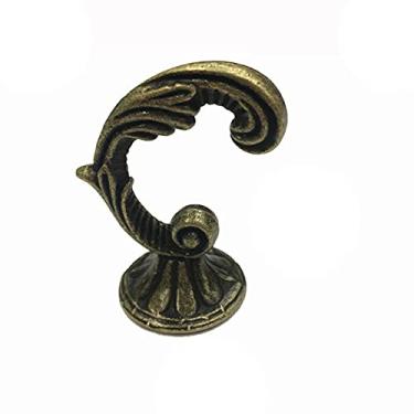 Imagem de 8 pcs vintage punhos escultura cozinha floral porta armário guarda-roupa mobiliário punho gaveta puxa knobs & ganchos YYDFPIIA