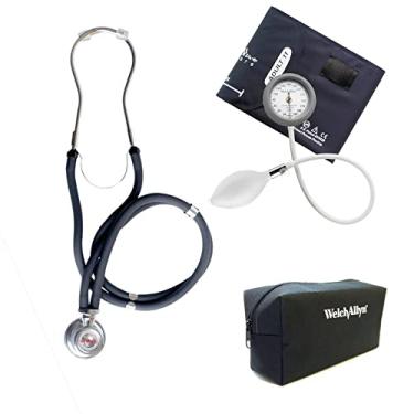 Imagem de Kit Esfigmomanometro Welch Allyn Ds44 + Esteto Duplo + Bolsa
