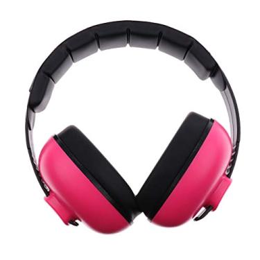 Imagem de DYNWAVE Abafadores De Bebê Proteção, Protetores Auditivos De Segurança, Protetores Auriculares Ajustáveis Com Cancelamento De Ruído, Adequados Para Crianças De 0 A 3 Anos, Fones De Ouvido, Rosa