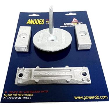 Imagem de CMHBF75115Kita kit de liga de zinco ânodo de proteção de máquina externa para Honda BF75-115hp