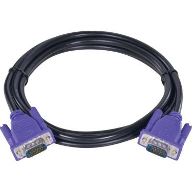 Imagem de Cabo Vga D-Sub 15 Pinos Para Monitor 2 Metros Vga-2