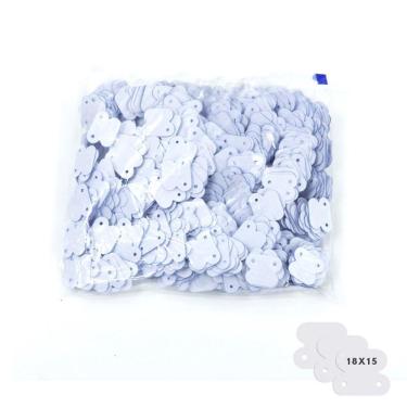 Imagem de Etiqueta para Brincos 18x15  pacote com 1.000 etiquetas