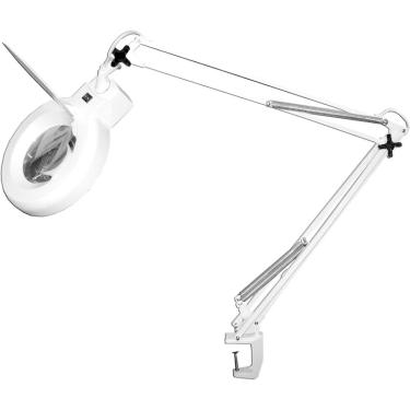 Imagem de Lupa Luminária Mesa 120 Led Profissional Estética Eletrônica