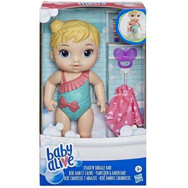 Imagem de Boneca Baby Alive - Hora do Banho - Banhos Carinhosos - Loira - Hasbro