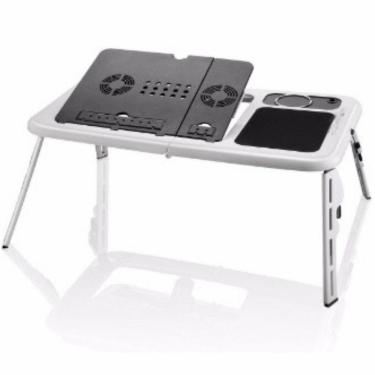 Imagem de Mesa Dobrável Notebook USB 2 Cooler Mousepad Folding Table