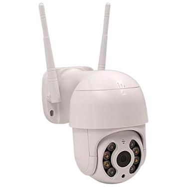 Imagem de Camera Speed Dome IP Giratoria Wifi Externa Noturna Resiste Agua