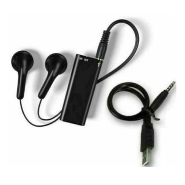 Imagem de Camera Escondida Mini Gravador Voz Grava Escondido