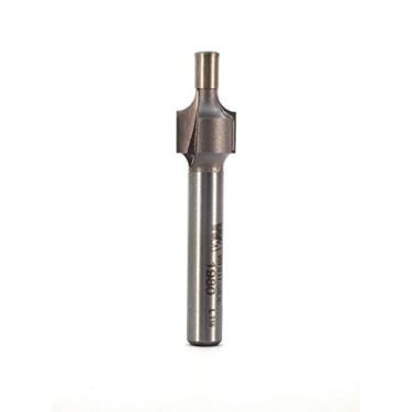 Imagem de Whiteside Router Bits Broca redonda 1980 com raio piloto pequeno de 1,8 cm de diâmetro grande de 1,9 cm e comprimento de corte de 1,9 cm (7/16")