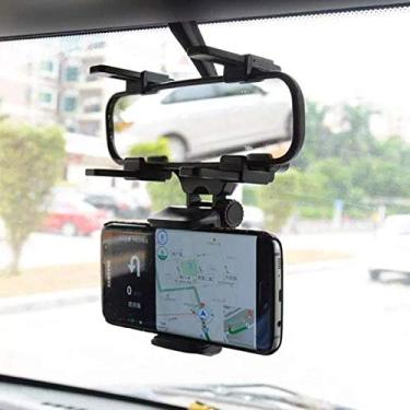 Imagem de Suporte Carro Veicular Para Celular Gps Retrovisor Uber Taxi
