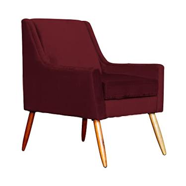 Imagem de Poltrona Ariane Luxo Suede Cores - DS Estofados