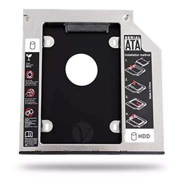 Imagem de Adaptador Caddy Segundo Hd Ssd 2.5 Sata/Sata 9.5 Mm Slim