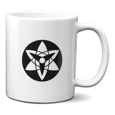 Imagem de Caneca Mangekyou Sharingan Sasuke Utchiha Presente Nerd
