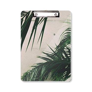 Imagem de Fotografia Folha Planta Imagem Natureza Prancheta Pasta Bloco de Escrita Placa de Apoio A4