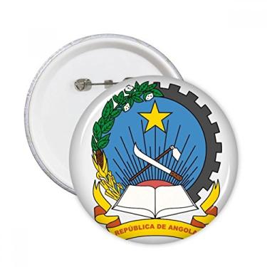 Imagem de Emblema Nacional Luanda Angola Broche Emblema Emblema Acessório Decoração 5 peças