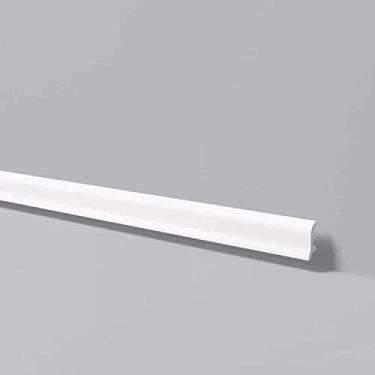 Imagem de Rodapé de Poliestireno Alta Densidade FL3 HDPS Wallstyl NMC Pisos 2,44 Unidade - Branco