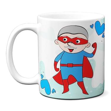 Imagem de Caneca Para Uso Exclusivo Do Super Vovô Feliz Dia Dos Avôs (Branca)