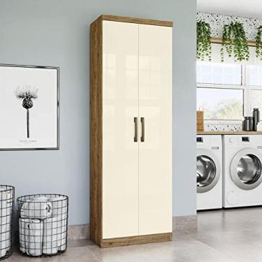 Imagem de Armário Multiuso 2 Portas 6 Prateleiras Happy Espresso Móveis