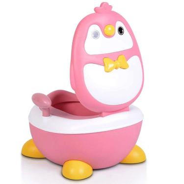 Imagem de Troninho Lorben Infantil Desfralde Penico Portátil Pinguim  GT6287