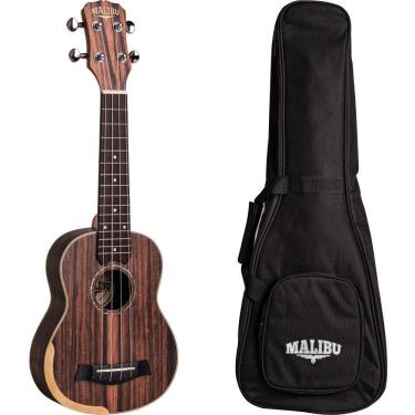 Imagem de Ukulele Soprano Malibu 21 ESS Ebano Natural Fosco