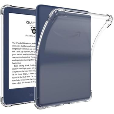 Imagem de Capa Case Transparente para Kindle Modelo C2V2L3 de 11 Geração 2022 + Película Protetora