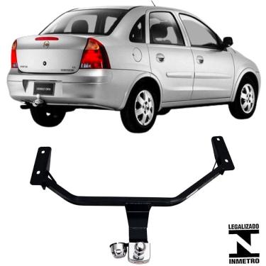 Imagem de Engate Reboque Rabicho Fixo Corsa Sedan 2002 a 2012 450Kg
