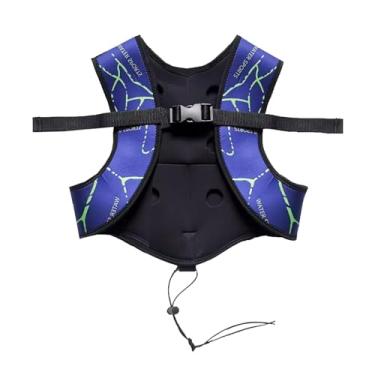 Imagem de rockible Colete de peso de mergulho, colete de peso de mergulho livre masculino colete de neoprene para passeios de barco acessórios de esportes aquáticos, M