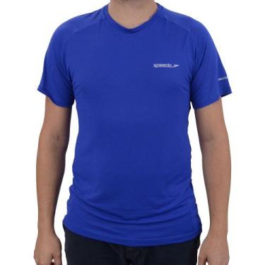 Imagem de Camiseta Masculina Speedo Mc Porus Disco Azul -  071779