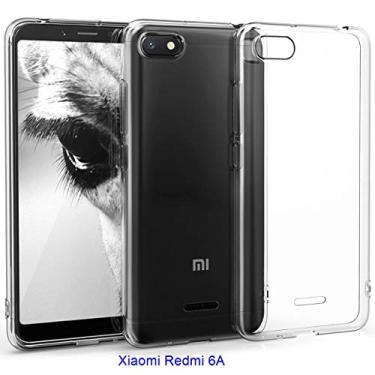 Imagem de Capa Capinha TPU Ultra-fina para Xiaomi Redmi 6A - Transparente
