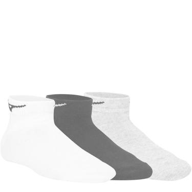 Imagem de Kit Meia 3 pares Unissex Cano Baixo Mizuno Training Basic Mimam21936