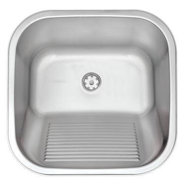 Imagem de Tanque de Encaixe Para Embutir Hera 25l em Aço Inox Acetinado 40x40 - Tramontina 94403107